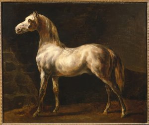 ホワイトスタリオン 作： Theodore Gericault